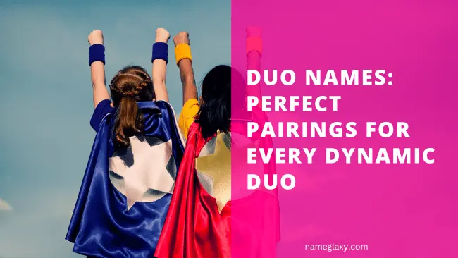 Duo Names