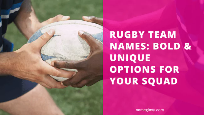 Rugby Team Names