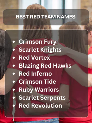 Best Red Team Names