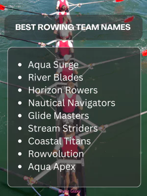 Best Rowing Team Names