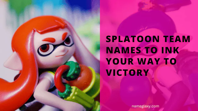 Splatoon Team Names