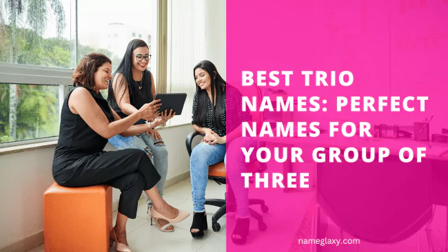 Trio Names