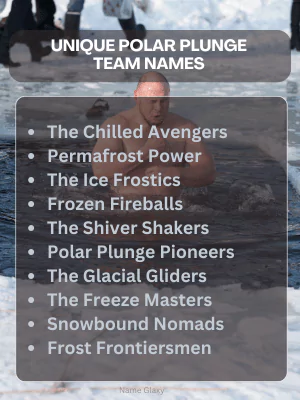 Unique Polar Plunge Team Names