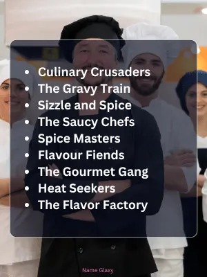 Best Cooking Team Names