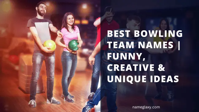 Bowling Team Names