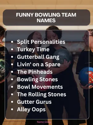 Funny Bowling Team Names