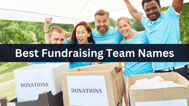 Fundraising Team Names