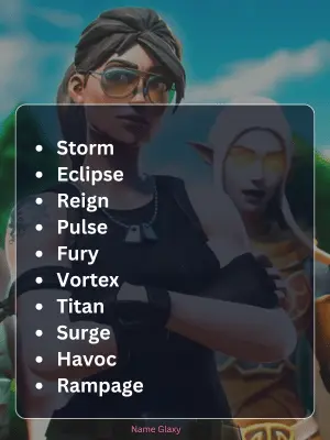 Fortnite Clan Names One Word