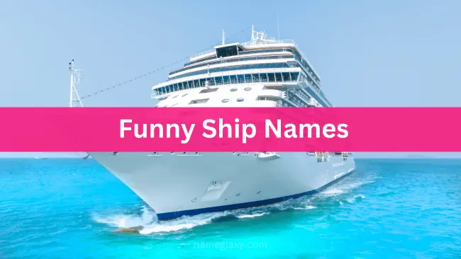 Funny Ship Names