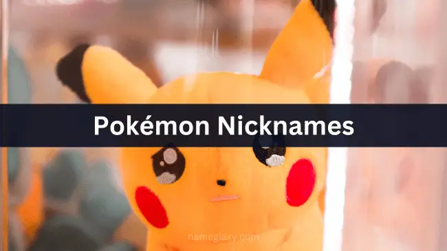 Pokémon Nicknames