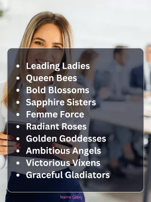 Best Women Team Names