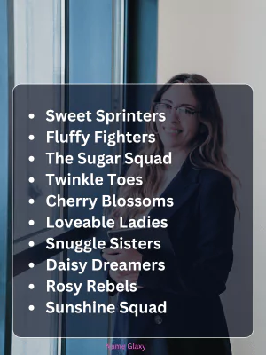 Cute Women Team Names