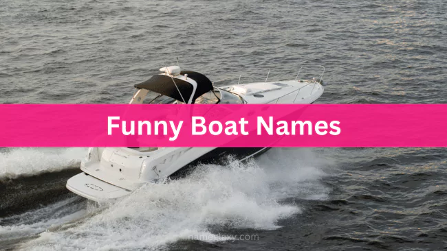 Funny Boat Names