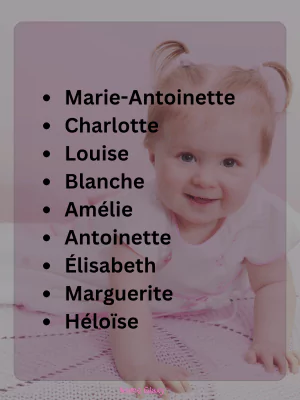  royal French girl names: