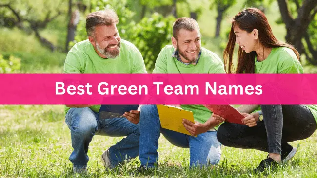 Green Team Names