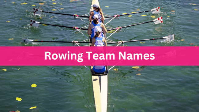 Rowing Team Names